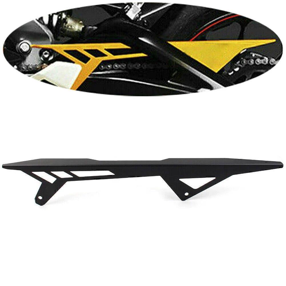 Black Chain Guard Cover for Yamaha MT-09 MT09 FZ09 XSR900 FJ09 (14-17)