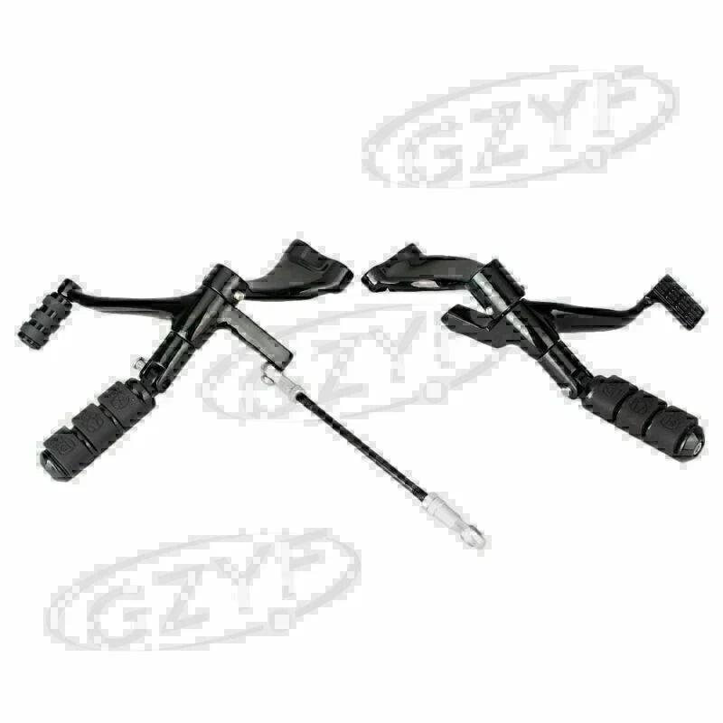 Fitward Controls Complete Kit with Pegs for Harley Sportster 883 (2004-2023)