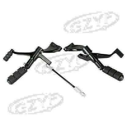 Fitward Controls Complete Kit with Pegs for Harley Sportster 883 (2004-2023)