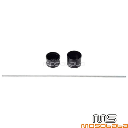 Black Wheel Axle Slider for Harley Nightster RH975 (2022-2023)