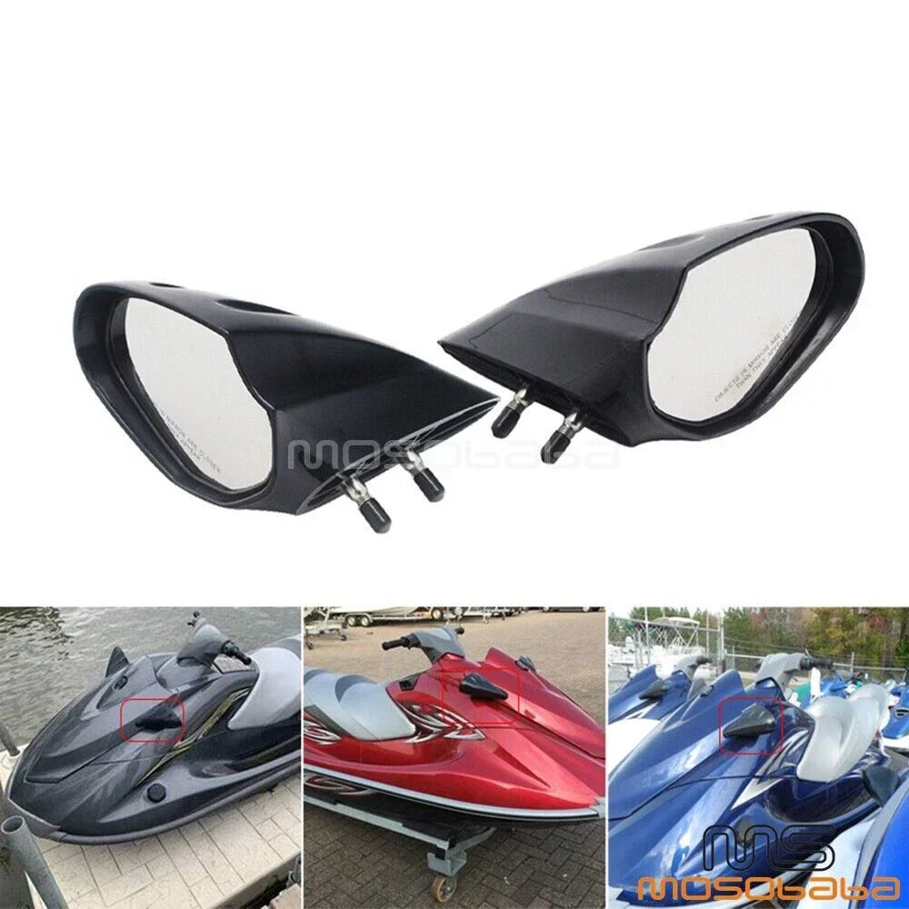Rearview Mirrors for Yamaha WaveRunner VX1100E VX1100A VX1100B VX1100C VX1800A (2002-2010)