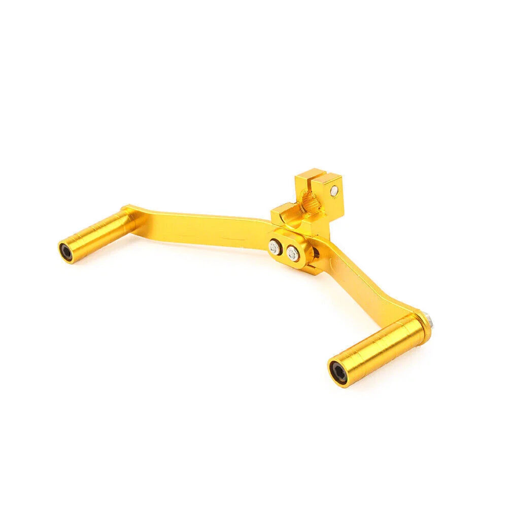 Gold Aluminum Motorcycle Dual Way Gear Shift Lever Pedal for Make & Model