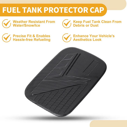 Fuel Tank Door Cap for Honda CRV 2023-2025 Fuel Filler Flap Cover Black