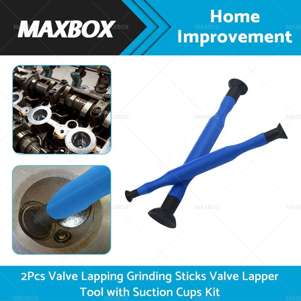 Valve Lapping Grinding Sticks Tool with Suction Cups for Car Model