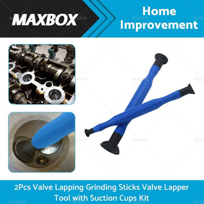 Valve Lapping Grinding Sticks Tool with Suction Cups for Car Model