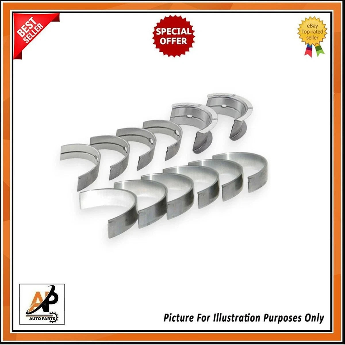 Crankshaft for D4HA 2.0L Diesel Engine Rebuild Kit for  (2000–2010)