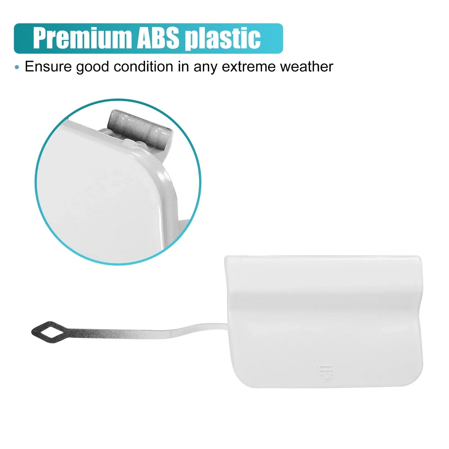 Rear Bumper Tow Hook Cover for Mercedes Benz C250 C300 C350 (2012-2015)