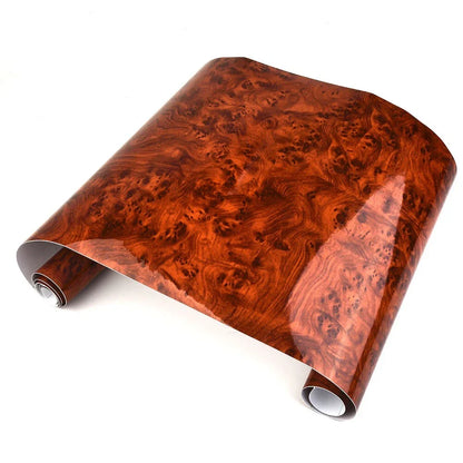 Sticker / 30x124CM / Wood Grain Vinyl Sticker for Car