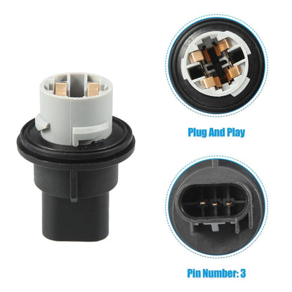 Park & Turn Signal Socket Light Bulb Base for Dodge Ram (2002-2008)
