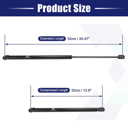2 x Front Hood Lift Supports Struts Gas Springs for Lexus RX350 RX450h (2007-2022)