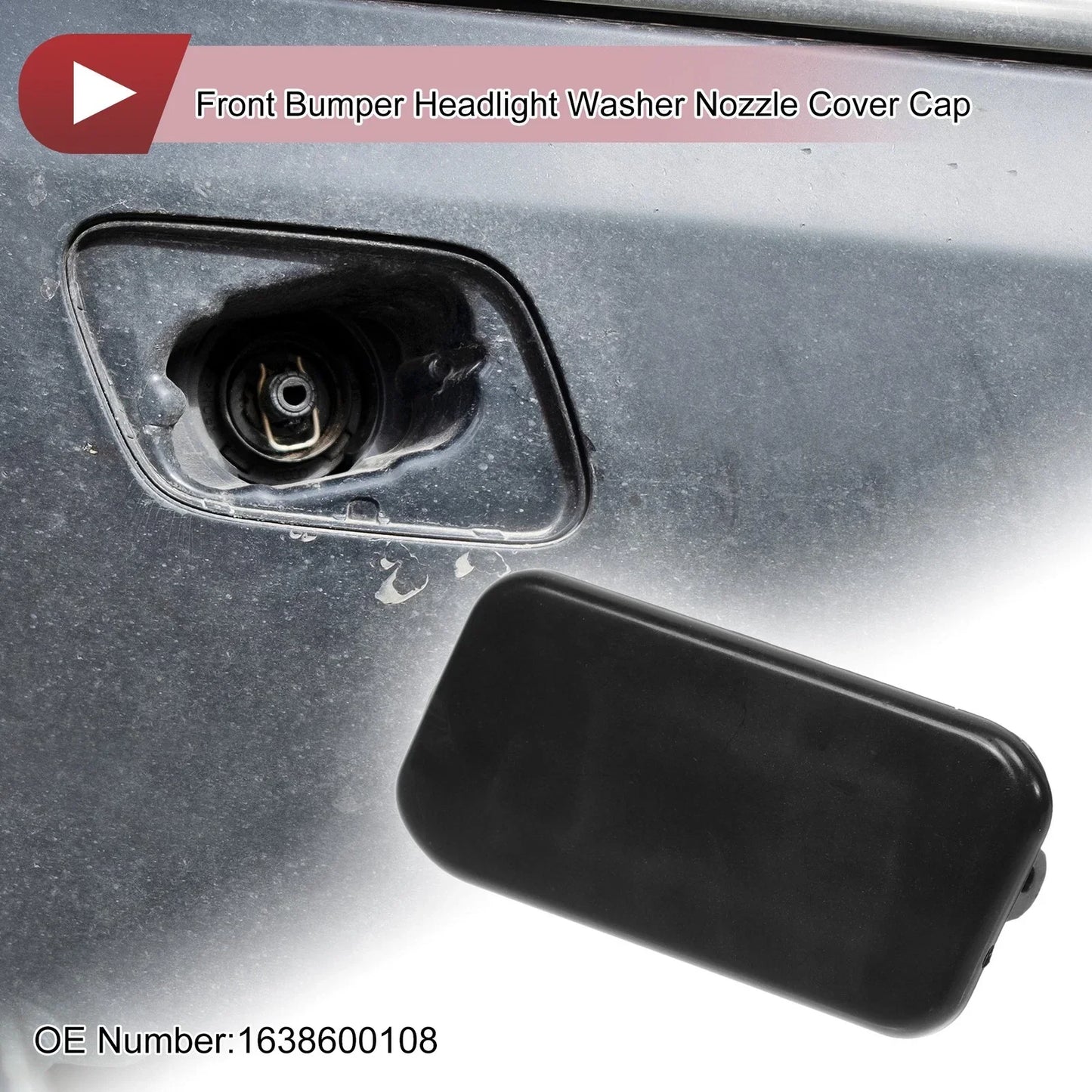 Front Left Washer Nozzle Cover for Mercedes-Benz ML500 (2002-2005)