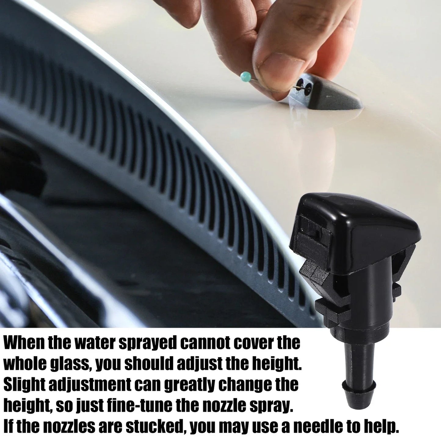 Windshield Washer Nozzle Set for Chrysler 200 (2011)