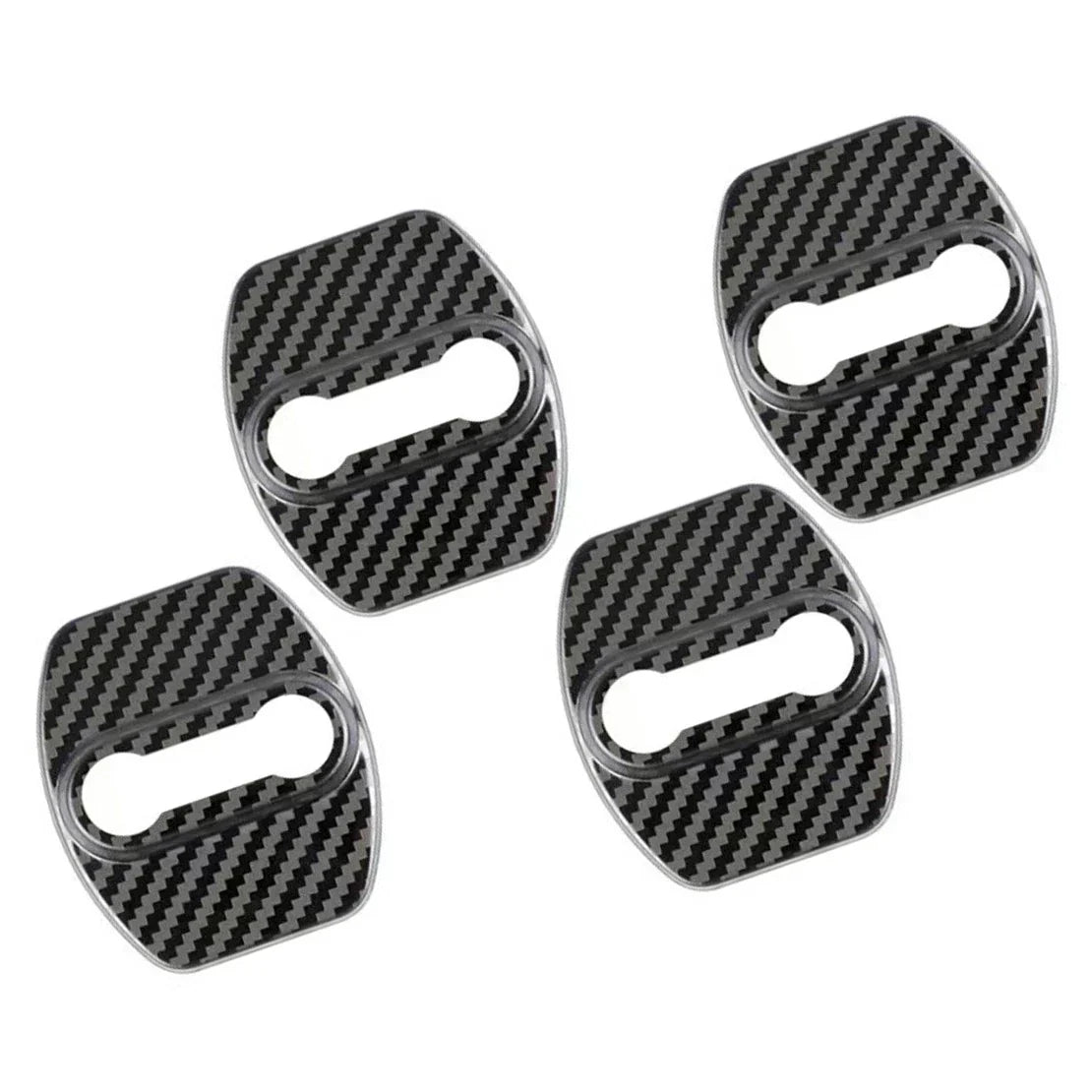 4 Pcs Car Door Lock Cover Trim Protector for Kia GT