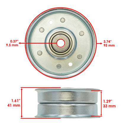 Deck Pulley Replacement for Scag Cheetah 61 48 52 Inch (2019–2024)