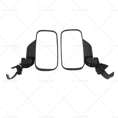 UTV Side Rear View Mirrors for Polaris Ranger 500 570 900 1000 (2013-2023)