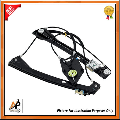 Front Right Window Regulator Mechanism for VW Polo Mk5 3-Door (2009–2017)