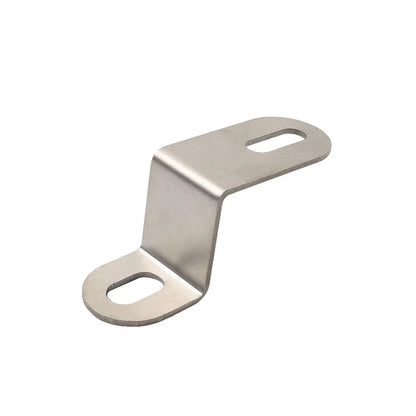 Z-Shaped Mounting Clamp for Universal Motor Exhaust Pipe