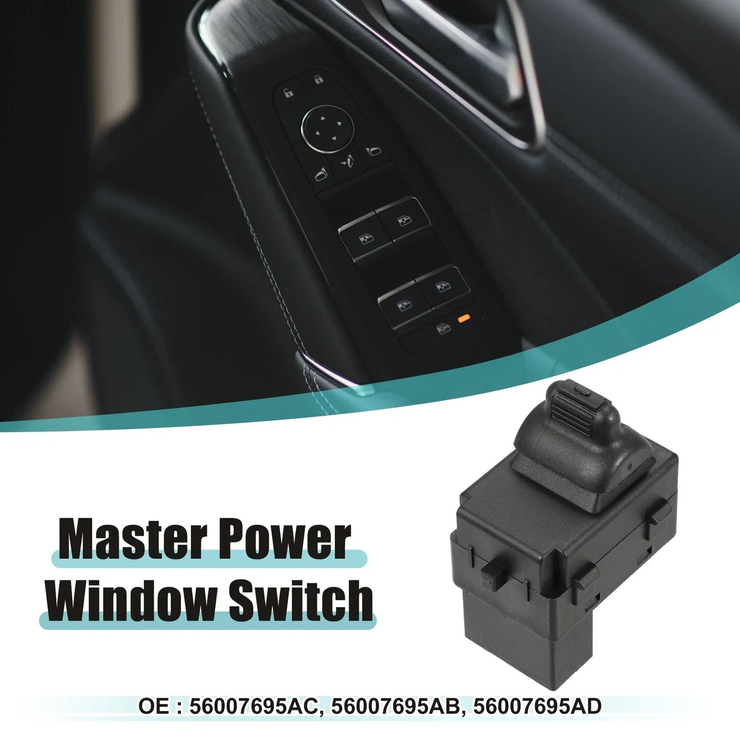 Front Passenger Side Master Power Window Switch for Dodge Dakota (2000-2004)