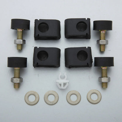 Hood Bonnet Bumper Adjustable Rod Clamp for Toyota Corolla KE20 KE25 KE36 TE27