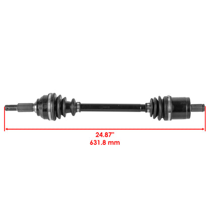 Caltric Front Right CV Axle Replacement for John Deere HPX 4X2 4X4 (Gas) (2005–2015)