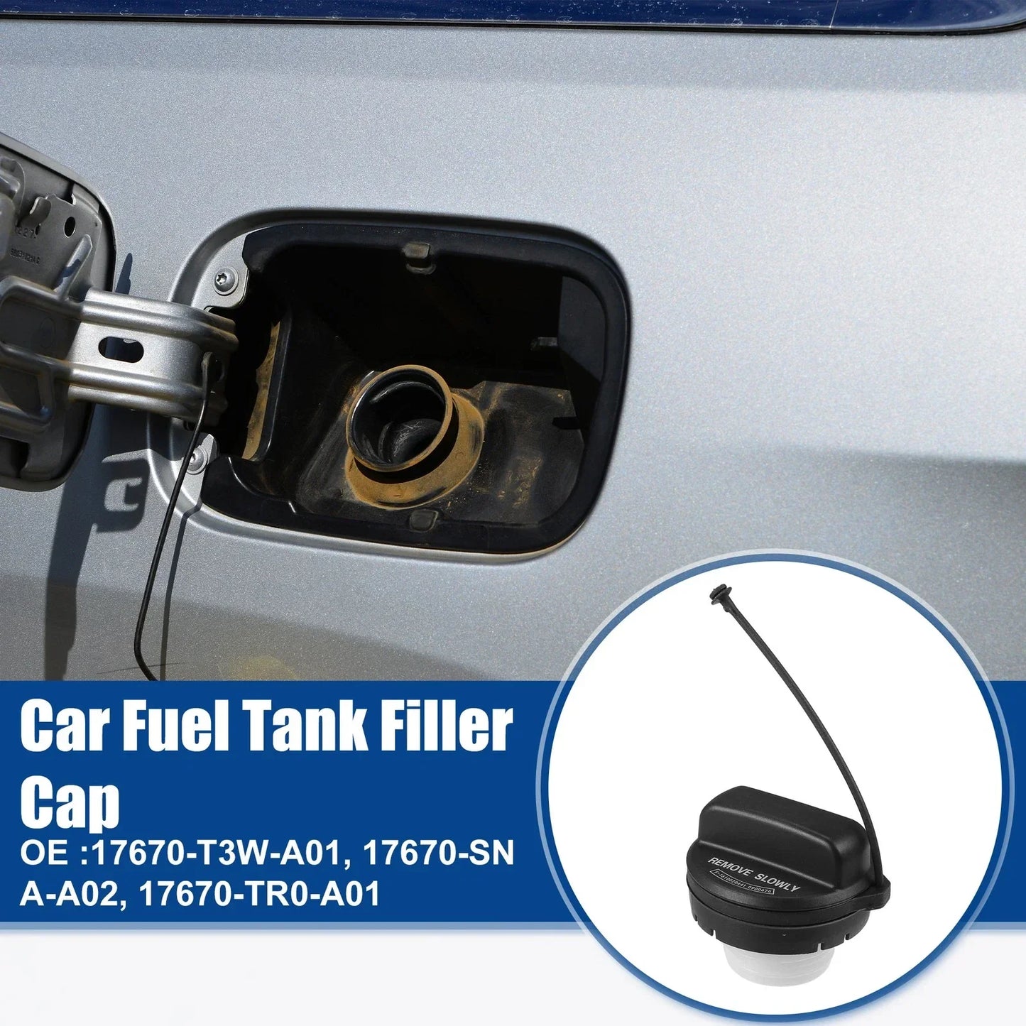 Fuel Tank Filler Cap for Honda Civic, Accord (2006-2015)