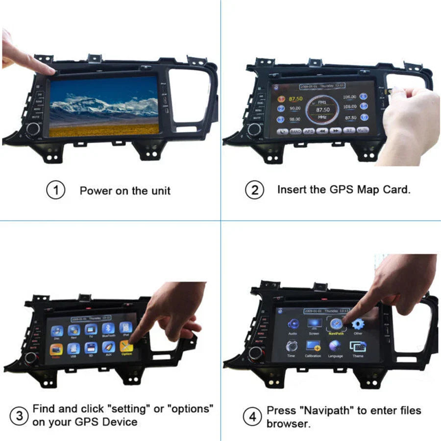 8GB GPS Maps Micro SD Card for WIN CE System Car Accessories (Australia, NZ)