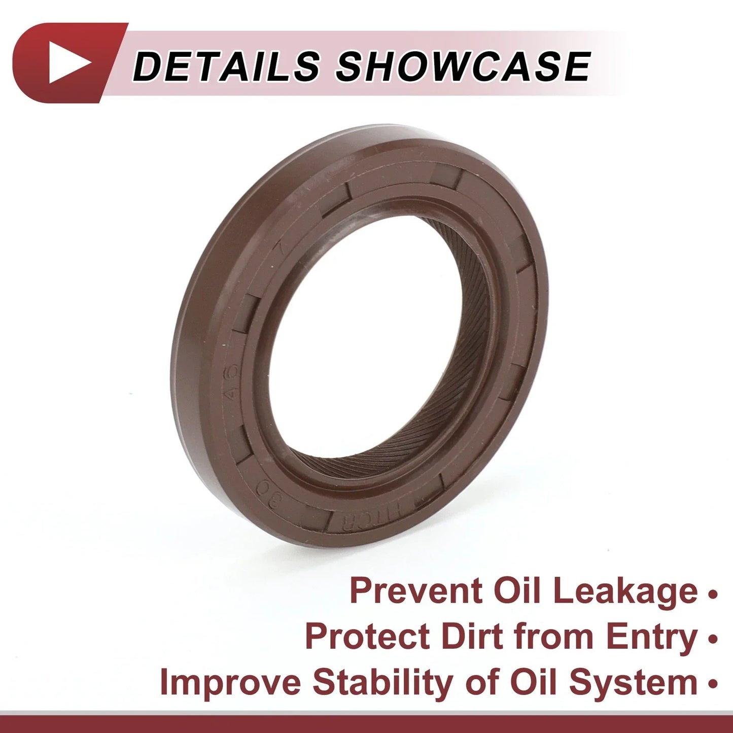 Front Crankshaft Oil Seal for Hyundai Excel Scoupe (1990-1994)