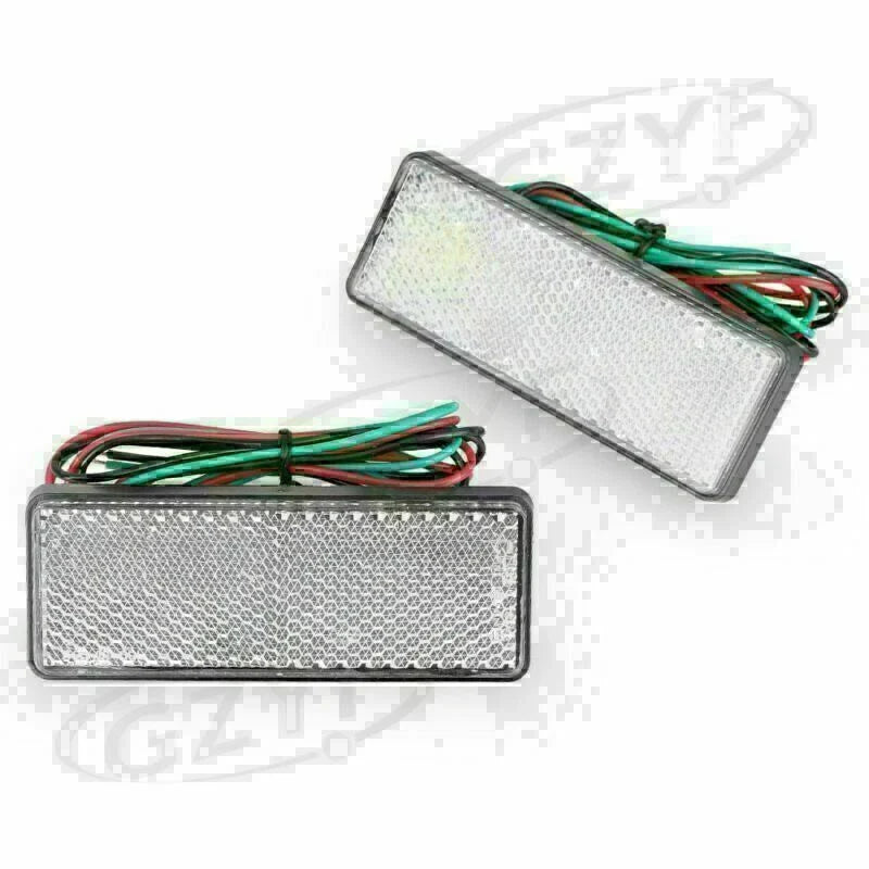 LED Rectangle Tail Light Signal Lamps for Car Truck Universal