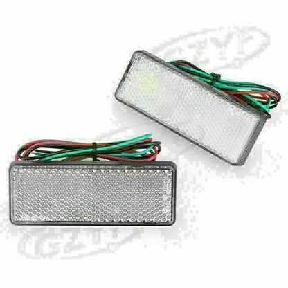 LED Rectangle Tail Light Signal Lamps for Car Truck Universal