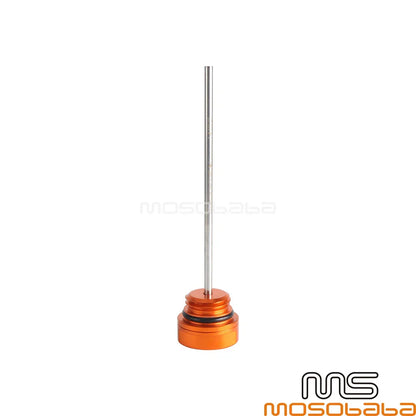 Orange Oil Temperature Thermometer Dipstick for Harley Road King Police (2017-)