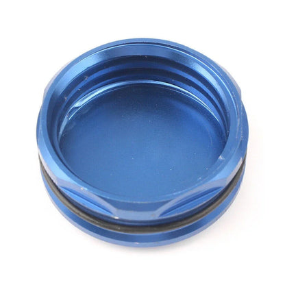 37MM CNC Rear Brake Fluid Reservoir Guard for Kawasaki Yamaha Suzuki Honda Blue