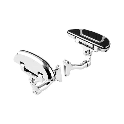 Chrome Rear Passenger Floorboard Bracket for Harley Road King (1993-2025)