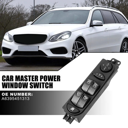 Car Power Window Switch Driver Side for Mercedes Viano Vito (2003-2010)