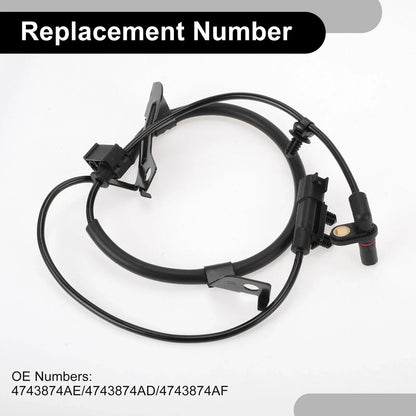 ABS Wheel Speed Sensor Kit for Dodge Journey (2009-2020) - 1 x Rear Right