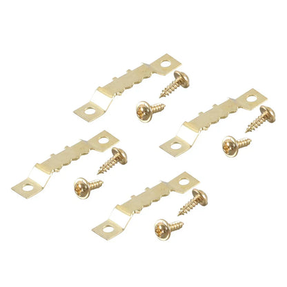Double Hole Sawtooth Picture Hanger Hooks for Frame Art & Photos
