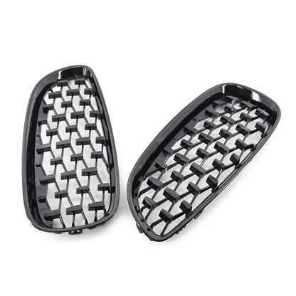 Upper Bumper Mesh Grille Pair for BMW Z4 (2009-2016)