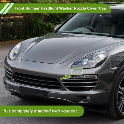 Washer Nozzle Cover Cap for Porsche Cayenne 92A (2011-2018) Unpainted