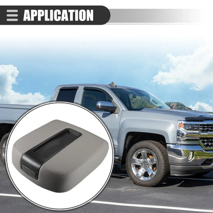 Center Console Lid Armrest Cover for Chevy Silverado 1500 (2007-2013)