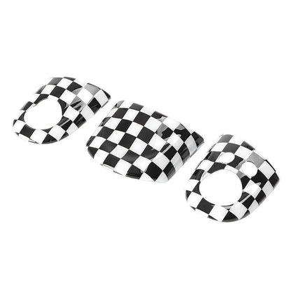 3 x Steering Wheel Cover Trim for Mini Cooper R55 R56 (2007-2020) Black
