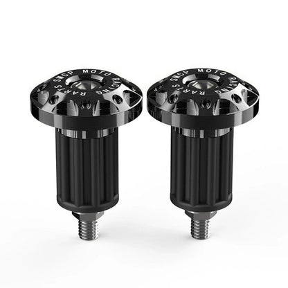7/8" Motorcycle Dirt Bike Handlebar Grip End Cap Plug Slider - Black