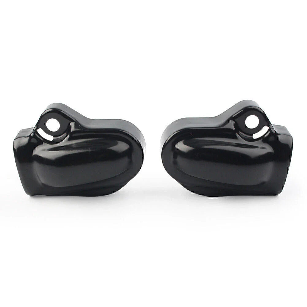 Black Bar & Shield Rear Axle Covers for Harley V-Rod VRSC Muscle (2002-2017)