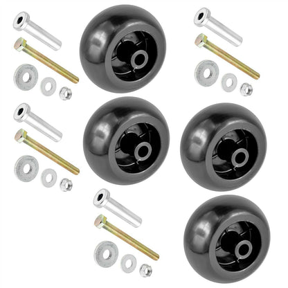 4 Pcs Deck Wheels Replacement for Simplicity 38in and 40in Deck (2005–2009)