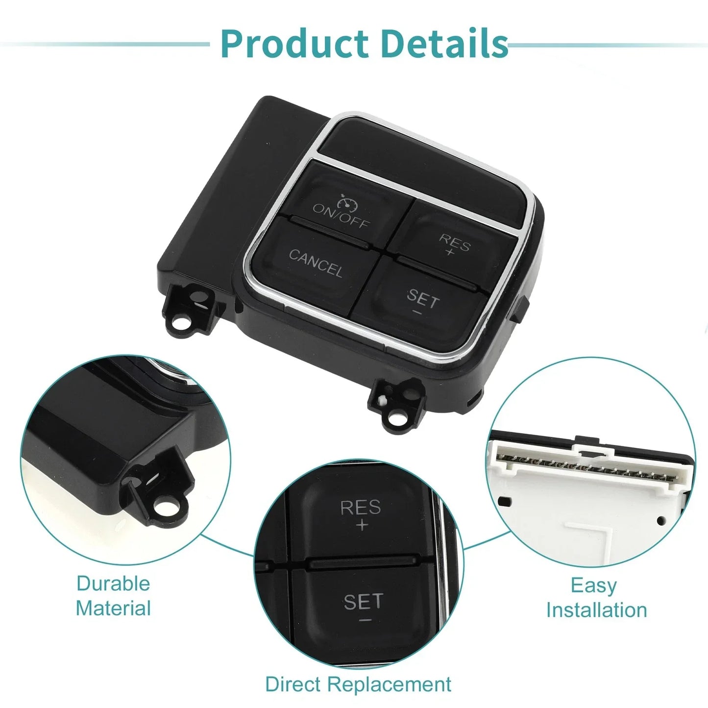 Steering Wheel Cruise Control Switch for Dodge Dart (2013-2016)