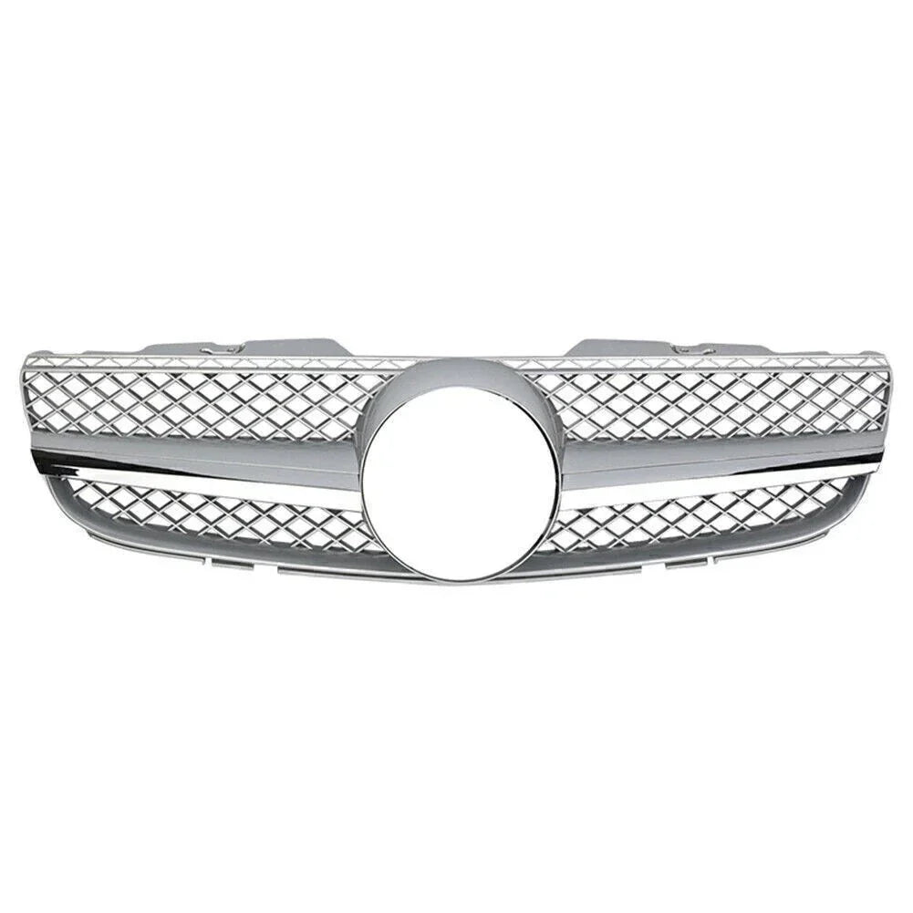 Front Upper Mesh Grille for Mercedes Benz R230 SL550 SL63 (2007-2008)