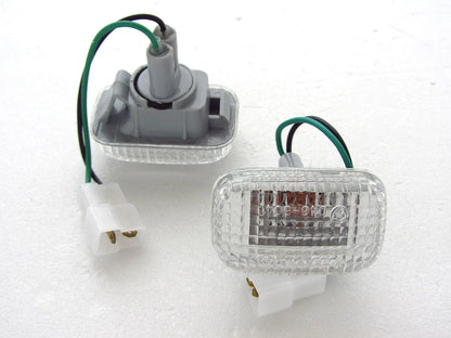Clear Side Fender Turn Signal Lights for Isuzu TF TFR Holden Rodeo (1997-1998)