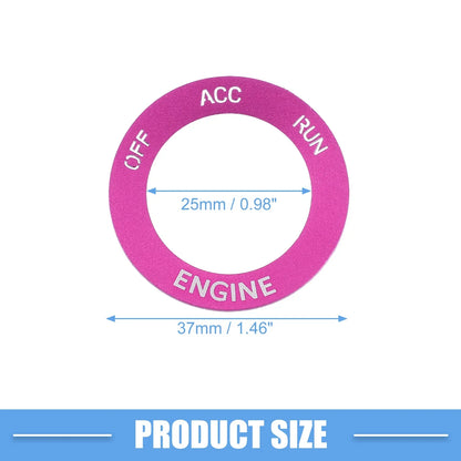 Engine Start Button Sticker for Dodge Charger Challenger (2015-2023)