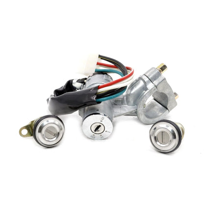 Ignition Switch Cylinder & Door Locks Set for Honda Accord 4DR SE LX 1976-1981