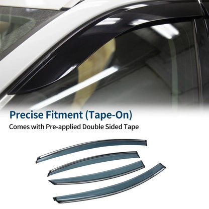 Car Window Deflectors for Hyundai Sonata Side Window Vent Visors (2011-2014)