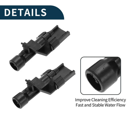 Front Windshield Washer Nozzles Set for Honda HR-V (2016-2017)