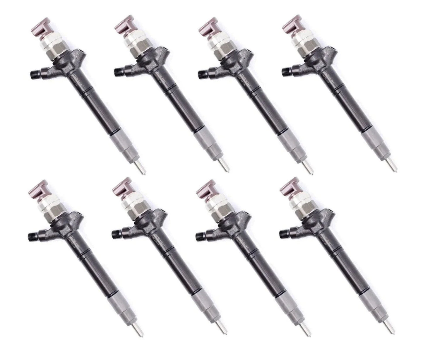 8Pcs Diesel Fuel Injectors for Toyota LandCruiser VDJ200 (2007-2021)